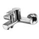Chrome-plated Single-lever Bath Mixer Tap without hand shower and without shower support