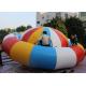 Large Rainbow Inflatable Water Spinner Satur Toys With Pump For Summer