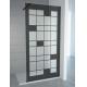 Tempered Smoke Glass With Matt Walk In Shower Cubicles