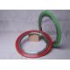 Polyurethane round rubber spacers Slitter Cutters Bonded Stripper Rings