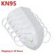 Prevent Virus Kn95 Protective Mask , Multi Layers Non Woven Fabric Face Mask