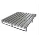 Galvanized Heavy Duty Steel Metal Pallet Flat Pallets Single Face Style 1500kg Load Capacity