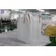 White Color Fibc Big Bag / Pp Container Bag 1000kgs Loading Weight ISO9001
