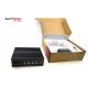 Metal Case POE Ethernet Switch 4 Port 4 * 10 / 100M Fast RJ45 Ports 143x104x48mm