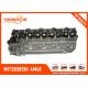 High Performance Complete Cylinder Head Mitsubishi 4M40 With Bigger Exhaust Ports