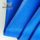 1.4mm Blue Micro Fiber PU Coated Leather Shoes Upper Material
