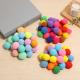 10mm 15mm Colored Fluffy Pom Pom Balls DIY Handmade Sewing Craft