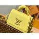 Twist Womens Luxury Handbag genunie cowhide leather yellow cute cross-body bag