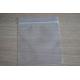 PE Clear Grip Seal Bags With Top Zipper For Food Packaging
