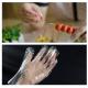 Oil - Proof Plastic Food Prep Gloves / Disposable Food Preparation Gloves