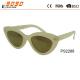 Classic culling sunglasses, made of plastic frame with plastic hinge , UV 400 protection lens