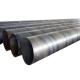 ASTM A252 Black Carbon Steel Pipe OD 508mm Spiral Welded Pipe