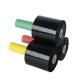 Black Mini Handheld LLDPE packing stretch wrap Film With Rotating Handles Dispenser For Cartons Wrap