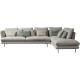 Italian style Modern living room furniture sofa L shaped sofa sectional with