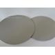 The precision finishing and filtration or separation of corrosive gas metal sintered disc filter