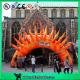 Event Decoration Inflatable Flame Arch Door