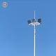 Q420 Steel Octadecagon High Mast Lamp Pole 20M 30M 35M 40M