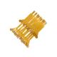 Yellow Color Flexible Heating Element 500VAC With OEM Special Shapes