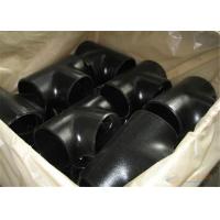 A234 WPB Carbon Steel Pipe Tee , Metal Pipe Fittings Butt Welding Design