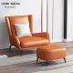 Nordic Design Single Seater Sofa Chairs Relaxing Luxury For Living Room