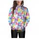 Autumn Sublimated Long Sleeve Shirts , Full Sublimation Hoodies For Women