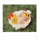 cartoon yellow duck baby hat cap Photography Prop Crochet Hats beanie set animal