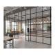 Stainless Steel Aluminium Glass Partition Wall Foldable Movable Office Dividers