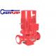 AISI 304 1200m3/H Vertical Inline Fire Pump 16 Bar Anti Corrosive