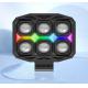 6 LED RGB White Yellow Flash Available LED Fog Light Decoration For Motorcycle