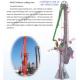 Hydraulically or manually operated marine loading unloading for ship vessel