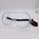 Custom Medical Safety Goggles Double Layer PC Lens White Frame  Anti - splash