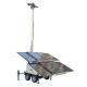 Solar Power Trailer Mobile Solar Light Tower With 8*300W Solar Panels For Outdoor Lighting