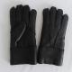 Wholesale winter warm split leather shearling gloves