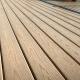 18mm Matt Plastic Wood Grain Flooring UV Resistant PVC Composite Decking