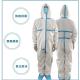 Breathable Disposable Protective Suit / Hospital Protective Clothing Skin Friendly