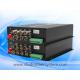 compact 8CH CVI video fiber transmitter and receiver for Dahua/Hikvision 1~5mp HD camera remote surveillance system