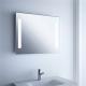 Large Long Illuminated Lighted Bathroom Mirror Wall Mount For Home And Hotel Project