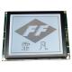 Industrial Single Color Graphic LCM , 129*102mm Transflective LCD Module