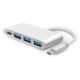 4 In 1 Data Transfer 5 Gbps Macbook Pro Usb C Adapter Hub