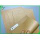 Virgin Kraft Test Liner Paper Board 250G 300G Brown Color Food Wrap Paper
