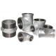 Water Supply Bsp Pipe Fittings Malleable Iron Tee Thread Small Size High Performance