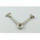 Antiwear Practical Heavy Duty Lid Hinges Stay Multipurpose Silver Color