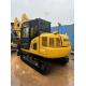 Yellow Komatsu PC70-8 Excavator 20 Tons 48.5 kW Power 3293 Working Hours