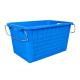 740x515x390mm PP Mesh Stackable Vented Plastic Moving Crate for Logistic Distribution
