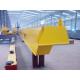 5tons Electric Single Girder Box Type Magnetic Overhead  Crane With Hoist Working