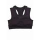 CPG Global 2017 Spring Summer Women's Raceback Stretched Breathable Black Sport Bra Yoga Workout Fitness Top W133
