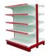 2023 New Shelves China Factory Customized Color Size Steel Double Side Rack for Supermarket Shop Supermarket Equipment