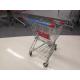 Heavy Duty Shopping Cart 300kg Load Capacity Ganvalnized Surface Treatment