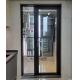Double Glazed Aluminium Glass Swing Door 2mm Casement Window Door