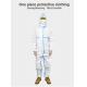 Breathable Disposable Medical Gowns Siamese Safety Suit Anti Virus Protective